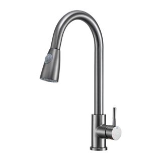 Смеситель для кухни Frap F60991-9 Оружейная сталь